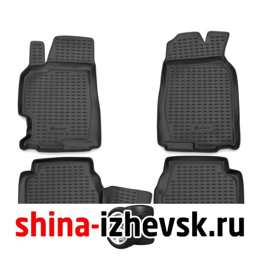 Коврик Autofamily коврик в салон полиуретановый черный для MAZDA 6 2002-2007 в Ижевске